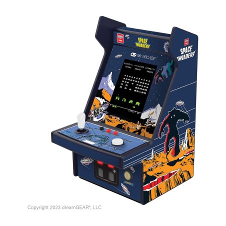 mini macchina arcade portatile micro-player pro space-invaders 6,75 pulg