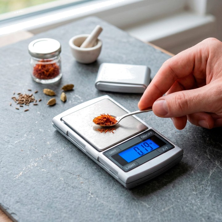 ADLER Digitálna presná váha z nehrdzavejúcej ocele AD3168