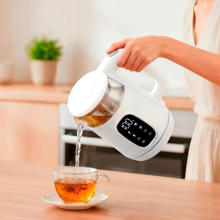 ADLER Kettle with temperature control and LED display AD1305