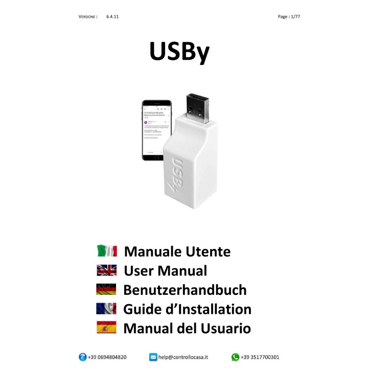 CONTROLLOCASA USB-Detektor für Strom- und Internetausfälle