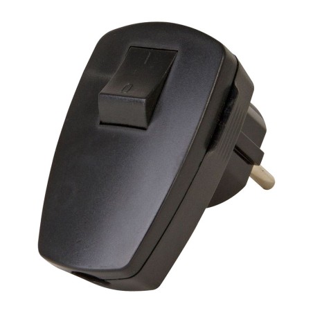 winkelstecker mit schalter und schutzkontakt 2p+t 16 a 3x1,5 mm2