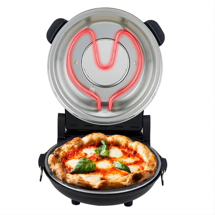 ADLER Forno elettrico per pizza con pietra in ceramica