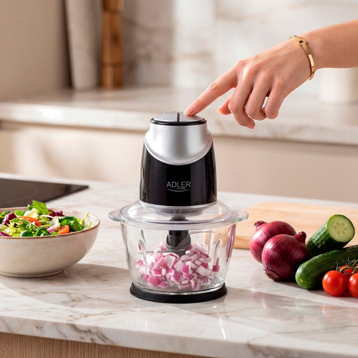 ADLER Electric chopper with glass bowl AD4082 550 W 1,2 L
