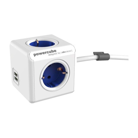 elosztó 4 aljzattal és 2 usb-porttal extended 1,5 m 16 a