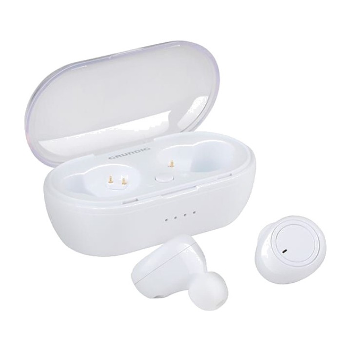 GRUNDIG Auriculares inalámbricos con estuche de carga magnético EARBUDS-BLUETOOTH-3-4 H 50603