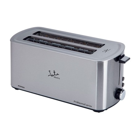 edelstahl-toaster mit 2 schlitzen 1400 w
