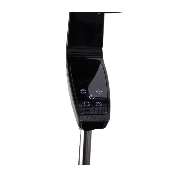 BASTILIPO Pedestal fan with remote control COIN-BLACK 50 W
