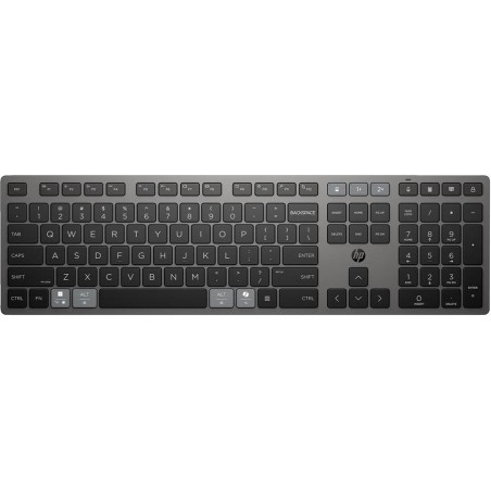 teclado inalámbrico español multidispositivo recargable 725