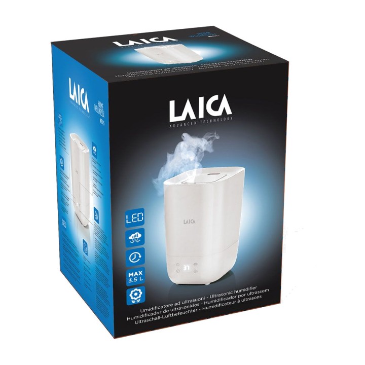 LAICA Humidificador por ultrasonidos y difusor de esencias