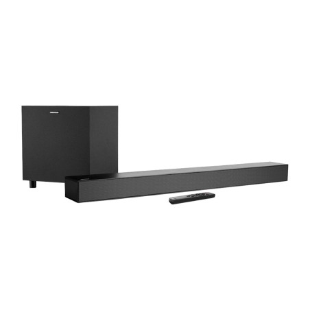 barre de son 2.1 avec caisson de basses sans fil life s61022 dolby atmos 120w