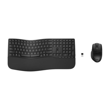 combo ergonòmic de teclat espanyol i ratolí sense fil multidispositiu 685-comfort