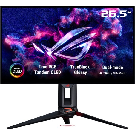 monitor gaming rog swift-oled pg27ucwm 26,5" 4k uhd 240hz 90lm0cy1-b01971