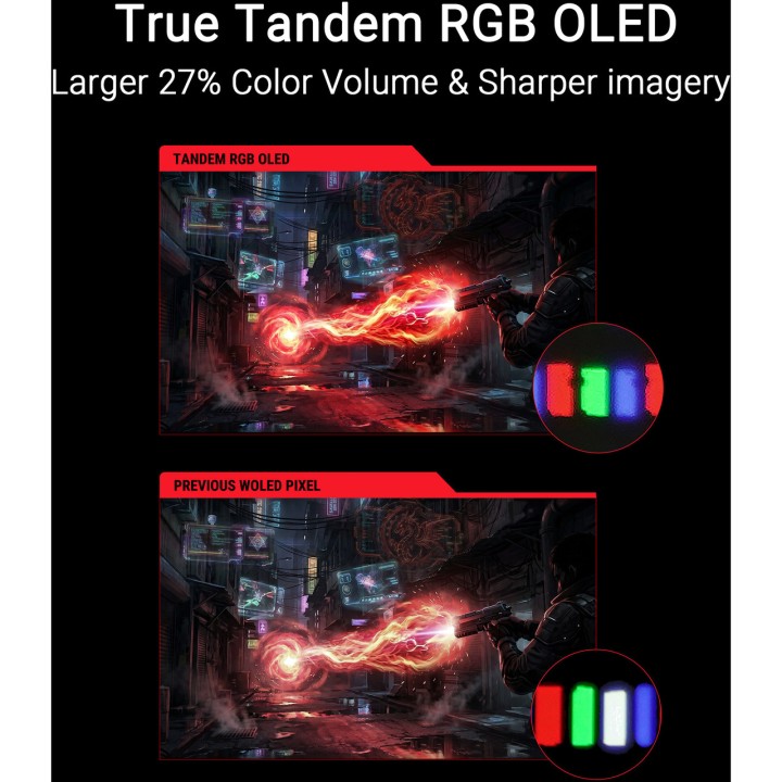 ASUS Moniteur gaming ROG SWIFT-OLED PG27UCWM 26,5" 4K UHD