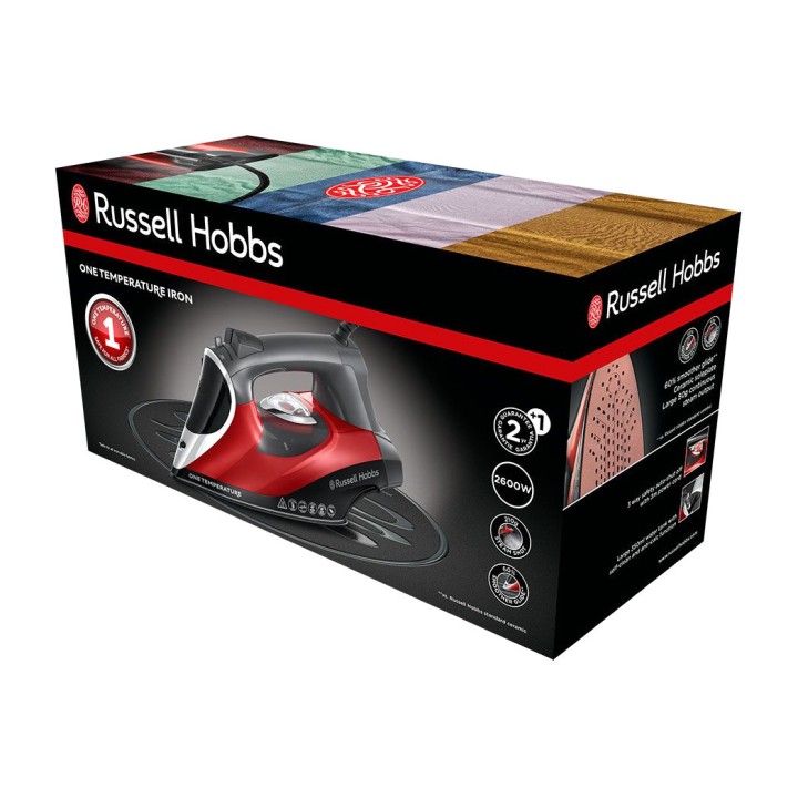 RUSSELL HOBBS Fer à vapeur avec semelle en céramique et