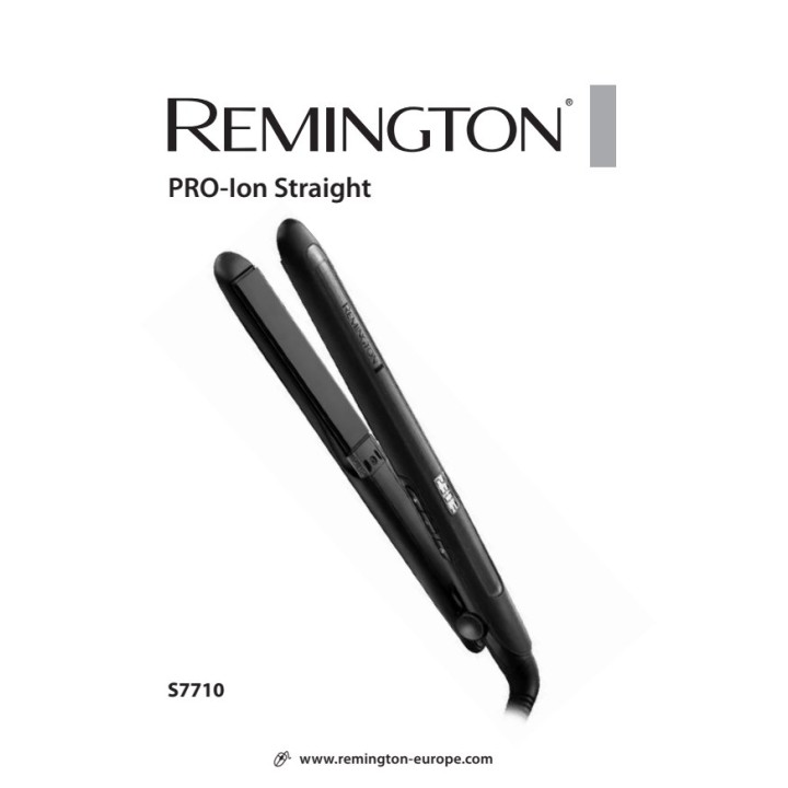 REMINGTON Ionic ceramic hair straightener PRO ION STRAIGHT
