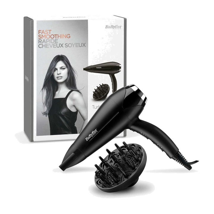 BABYLISS Ionski sušilnik za lase z difuzorjem TURBO SMOOTH