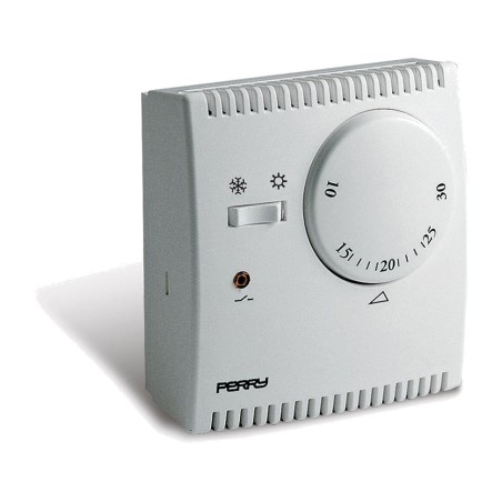 termostato analógico de expansión de gas con luz piloto y selector verano/invierno teg 230 v