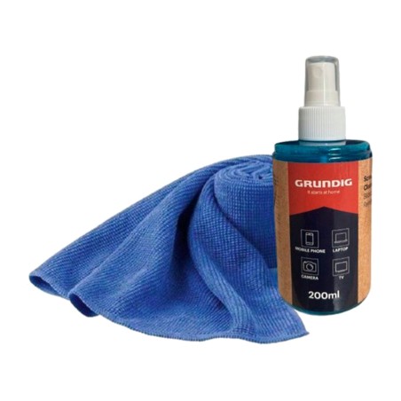 bildschirmreiniger-spray mit tuch 200 ml