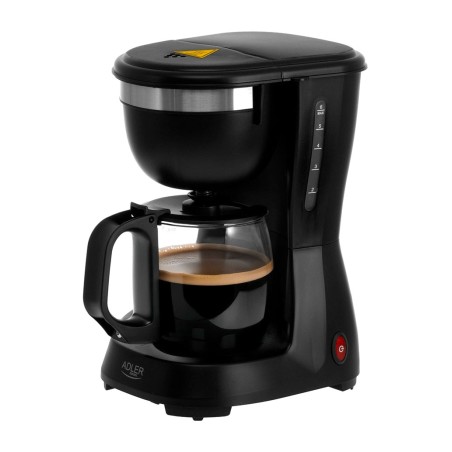 cafetera de goteo con jarra de cristal ad4381 600 w 6-tazas