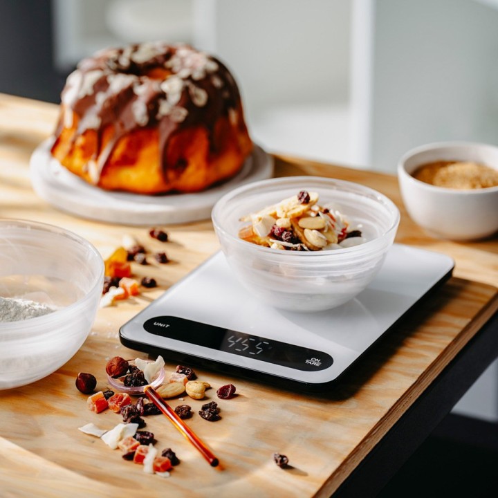 ADLER Rechargeable digital kitchen scale with touch panel