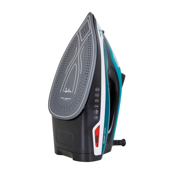 JATA Steam iron with ceramic soleplate and automatic
