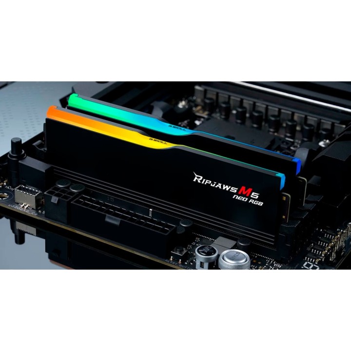 G.SKILL Kit de mémoire RAM DIMM RIPJAWS-M5-NEO-RGB DDR5 6000