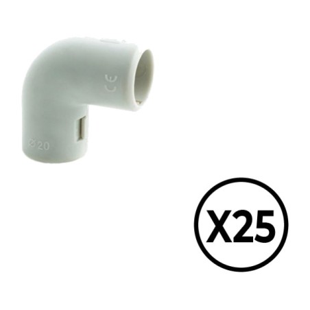 pregledno pvc koleno 90 stopinj za togo cev 25uds