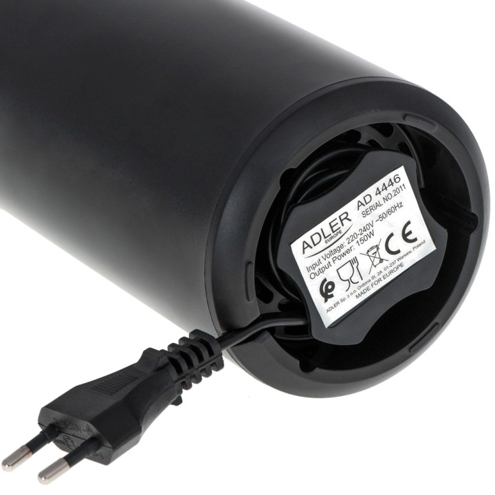 ADLER Molinillo eléctrico de café AD446 150 W 75 G 57096VAR