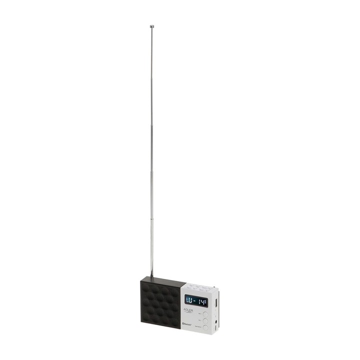 ADLER Portable digital radio with bluetooth, USB/SD player