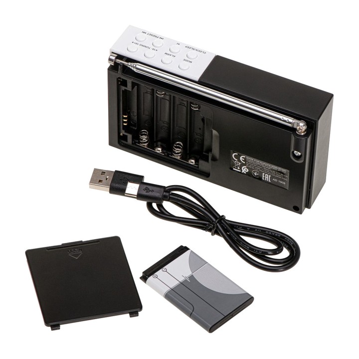 ADLER Tragbares Digitalradio mit bluetooth, USB/SD-Player