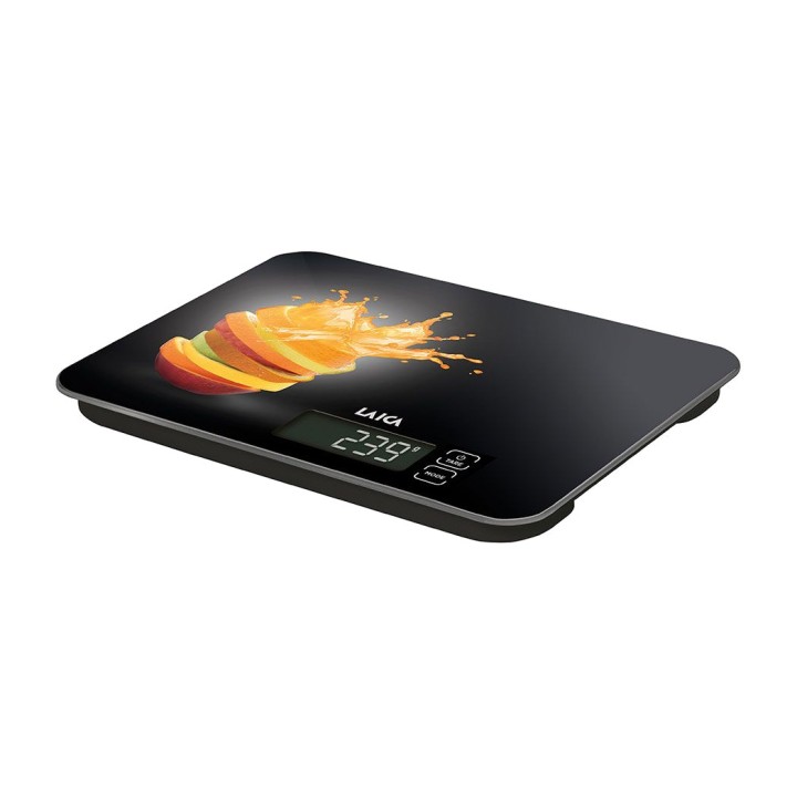 LAICA Electronic kitchen scale with orange print 15 KG 07429