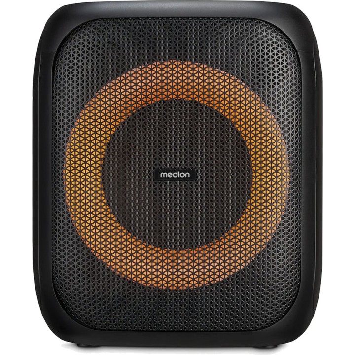 MEDION Enceinte de soirée Bluetooth avec karaoké et