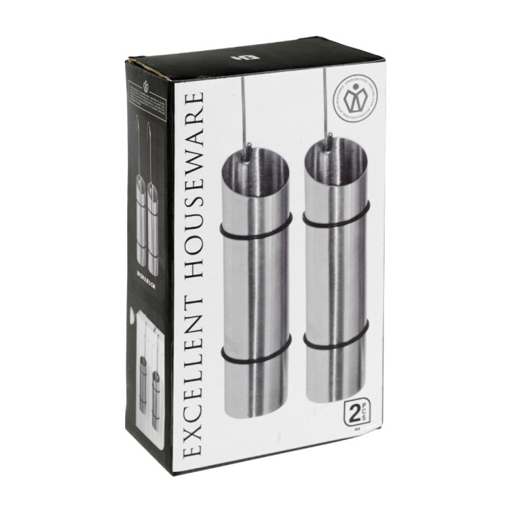 EXCELLENT HOUSEWARE Heizkörper-Luftbefeuchter aus Edelstahl