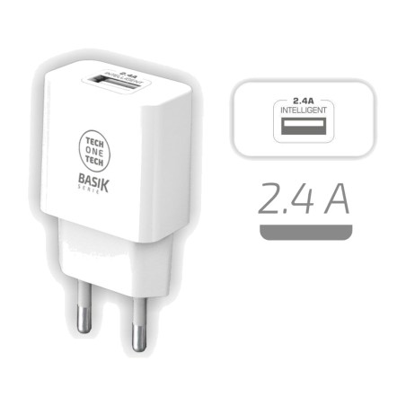 încărcător de rețea usb-a bsk 12 w 2,4 a