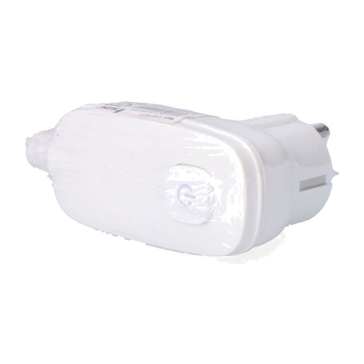 F-LINE Schuko-pistoke valaistulla kytkimellä 16 A 250 V