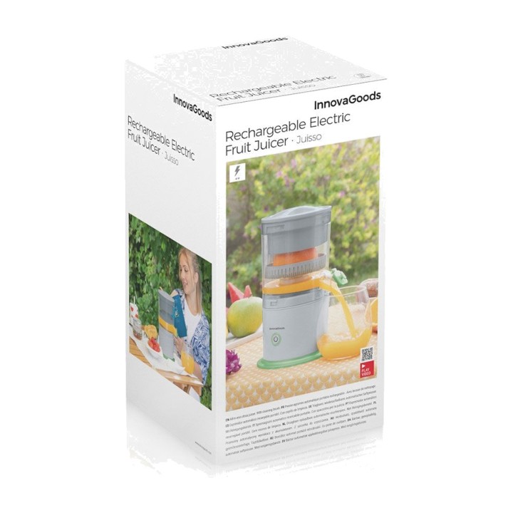 INNOVAGOODS Presse-agrumes électrique portable rechargeable
