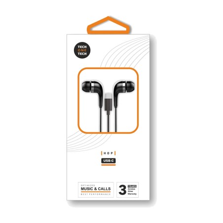 auriculars intraurals amb cable i micròfon eartech-hop usb-c