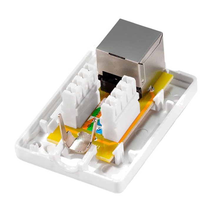 LOGILINK Surface-mount box with 1 shielded RJ45 connector
