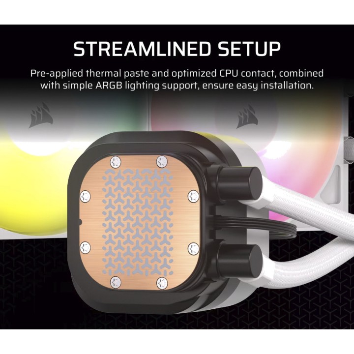 CORSAIR Refrigeración líquida AIO para CPU reacondicionada en estado como nuevo NAUTILUS-240 RS ARGB 100225949