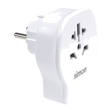 universaali matkasovitin pikalatauksella usb-1a+2c 20 w