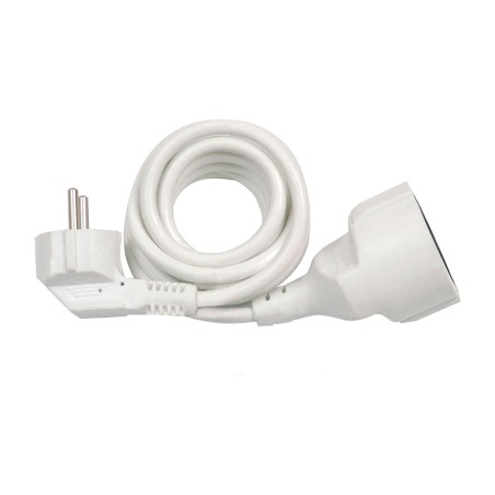 rallonge électrique à 1 prise ip20 h05vv-f 3g1,5 mm2 16 a 250 v