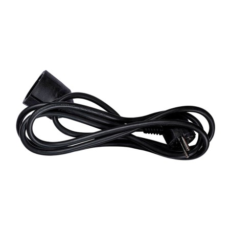 rallonge électrique à 1 prise ip20 h05vv-f 3g1,5 mm2 16 a 250 v