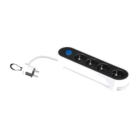 4-socket power strip with foot switch h05vv-f 3g1,5 mm2 16 a 250 v 1,4 m