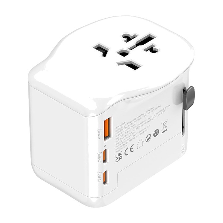 SIMON Universal reseadapter för flera länder med