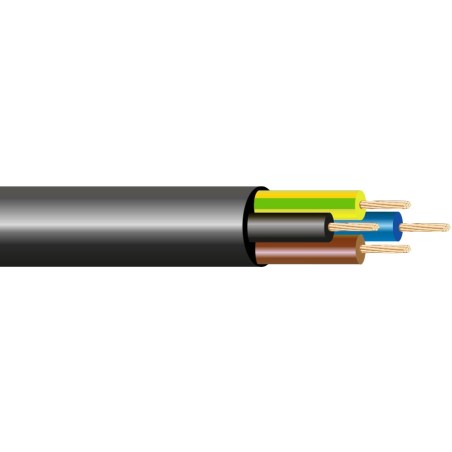 mehradrige elektrische leitung für anhänger und wohnwagen, meterware 50 v