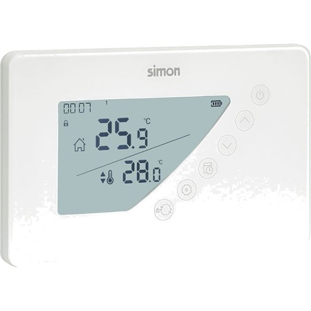 thermostat numérique hebdomadaire programmable avec écran rétroéclairé weekly-thermostat