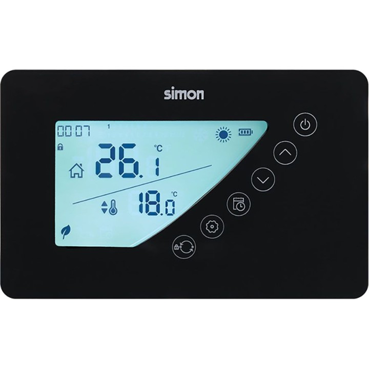 SIMON Thermostat numérique hebdomadaire programmable avec