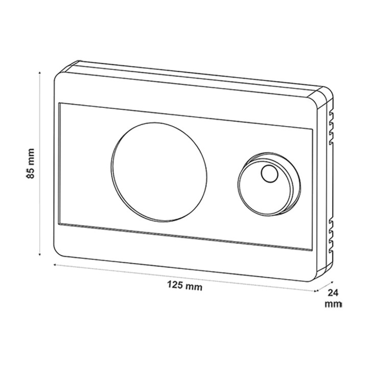 SIMON Digitaler Ein/Aus-Thermostat mit