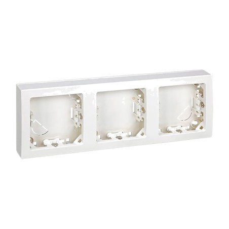 plaque en saillie horizontale avec support 3 postes 73 loft