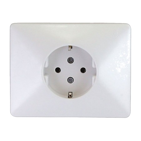 presa schuko in ceramica 2p+tt 25 a 380 v